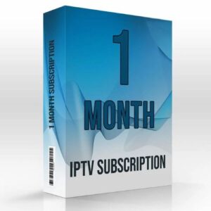 IPTV 1 month subscription